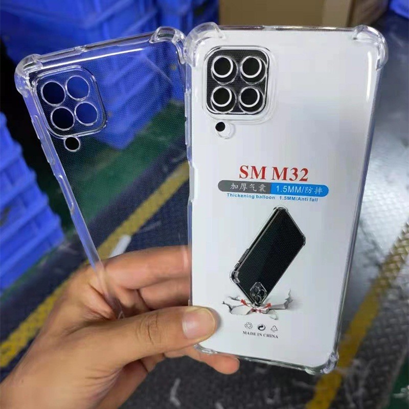 Ốp điện thoại trong suốt chống sốc thời trang cho Samsung ss Galaxy A17 A07 A56 A55 A54 A36 A35 A34 A26 A25 A16 A15 A14 A06 A05 A05s 5G 4G 2025