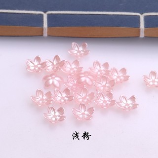 30 Chiếc 1 Bộ 12 Mm Cánh Hoa Acrylic Cánh Hoa Tự Làm Handmade Kẹp Tóc Chất Liệu Làm