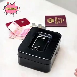 Pnpia Chìa Khóa Di Động An Toàn Hộp Đựng Tiền Thép Heo Đất Chắc Chắn Có Thể Khóa Hộp Đựng Tiền Mặt Ẩn Cho Cửa Hàng Gia Đình Vali Boutique