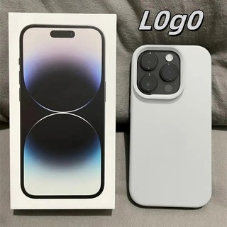 Ốp Silicon Lỏng Cho iPhone 16 E 16 15 14 13 12 11 Pro Max Plus Full Logo Cover Cho iPhone 15 Plus 13 12 11 Ốp Lưng