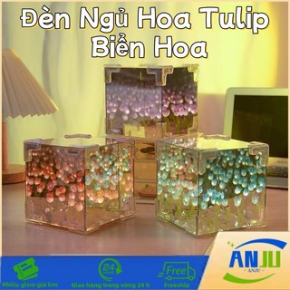 Đèn Ngủ Tulip LED Quà Tặng Sinh Nhật Lãng Mạn, DIY Trang Trí Phòng Ngủ, Quà Tặng Ngày Ý Nghĩa
