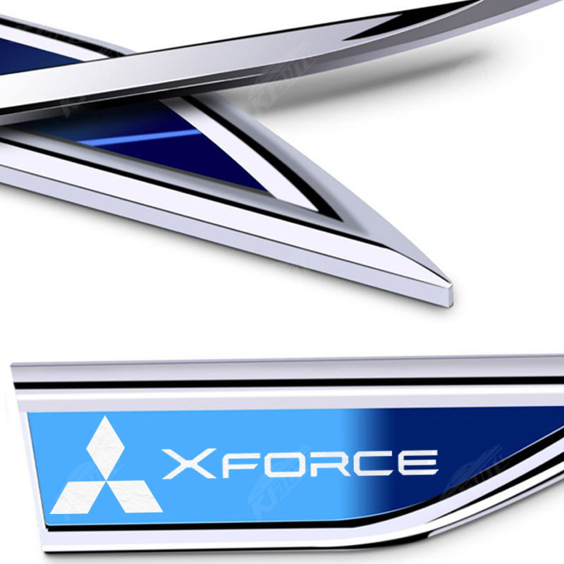 Mitsubishi Xforce Kim Loại Fender Nhãn Bên Dán Huy Hiệu Chống Trầy Xước Chống Mài Mòn Bảo Vệ Cửa Xe Thể Thao Sửa Đổi Phụ Kiện Trang Trí