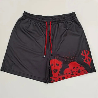 Quần Short Nam Mùa Hè Lưới Nhanh Khô Tập Gym, Chạy Bộ, Đi Biển, In 3D, Tập Luyện Thể Hình, Thể Thao