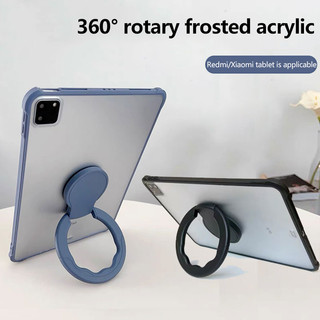 Hỗ trợ xoay Matte Frosted Case cho iPad Air 5 Air 4 10.9 9.7 2017 2018 5th 6th 10.2 10th 10.9 Air 3 Pro 10.5 Pro 11 12.9 Mini 6 Vỏ máy tính bảng bảo vệ chống sốc chống rơi