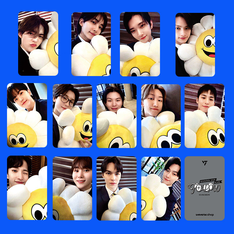 5-13 Chiếc SEVENTEEN Lomo Cards FOLLOW LẠI Album Mini thứ 11 HEAVEN YZY 1.0 4.0 Photocards Kit S.Coups JOSHUA JEONGHAN Vernon HOSHI WONWOO WOZI DK MINGYU Dino Bưu Thiếp Nhanh YM