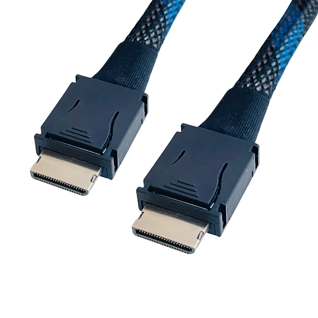 Jmt PCIE4.0x4 Full Chức Năng SFF8611 Đến SFF-8611 Cáp Nối Dài Ouclink 4i Cáp Mạ Bạc