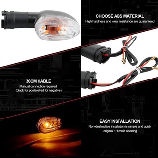 Lookshow 1 Cặp Xe Máy Bật Tín Hiệu Đèn Báo Trước Lưng Blinker Blubs Cho Yamaha R1 R6 XJ6 FZ1 FZ6 FZ8 MT07 09 F5S6