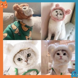 Mũ Mèo Cotton Mềm Mũ Thú Cưng Mèo Trang Phục Cho Mèo Mũ Chó Thú Cưng Trang Phục Mèo Quần Áo Cho Mèo