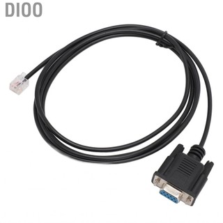 Dioo DB9 RS232 To RJ11 6P4C Console Cable  6ft Serial Heat Resistant Safe Connection Plug and Play High Flexibility for APC AP7800 AP7900 940-0144A
