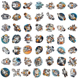 Bộ 50 Sticker Số 92 chống nước sticker dán laptop, điện thoại, đàn guitar, mũ bảo hiểm, vali
