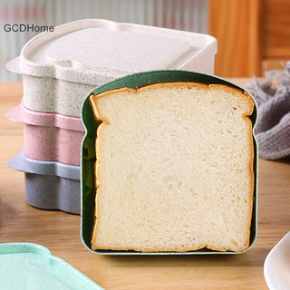 Gcdhome Cơm Trưa Bánh Mì Nướng Bánh Sandwich Hộp Đựng Nhiều Màu Dung Tích Lớn Nhân Viên Văn Phòng Nhựa Bento Case Dễ Dàng Làm Sạch Nhẹ Di Động HOT