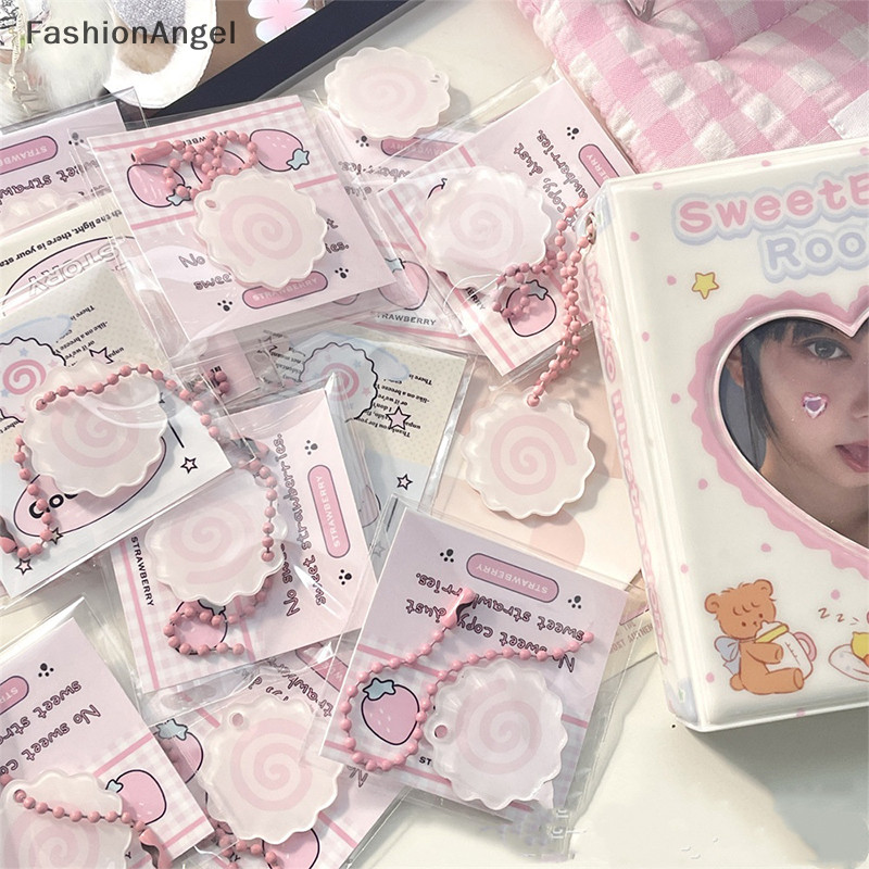 FashionAngel Dễ Thương Đĩa Cá Móc Khóa Màu Hồng Cuộn Album Học Túi Mặt Dây Chuyền Cặp Đôi Dễ Thương Túi Mặt Dây Chuyền Tặng Mỗi Quà Tặng TH