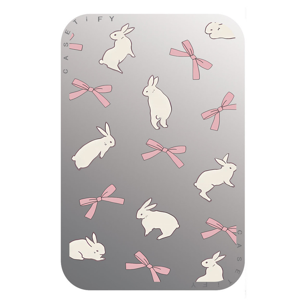 Hộp đựng thẻ Snappy Rabbit Ribbon Snappy SnappyTM Giá đỡ thẻ gương Tương thích từ tính