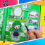 ĐỒ CHƠI NGÔI NHÀ BÚP BÊ GIẤY CẮT THỦ CÔNG DIY - TOCA LIFE WORLD - MẪU TA052A đồ chơi bé gái squishy giấy đồ chơi giấy