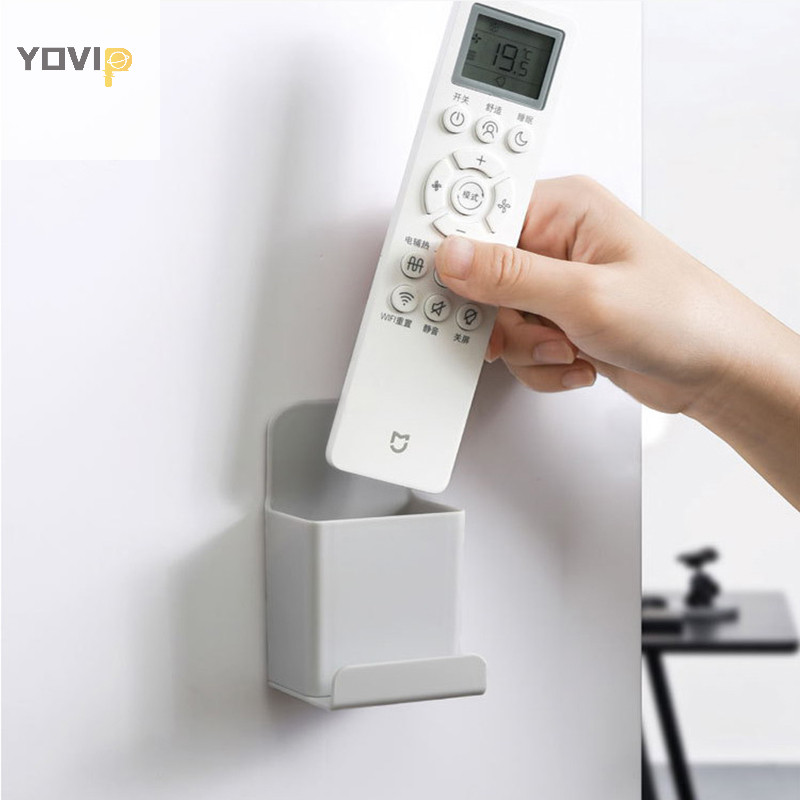 Yovip Điều Khiển Từ Xa Hộp Bảo Quản Điện Thoại Di Động Giá Để Đồ Treo Tường Tổ Chức Điều Khiển Từ Xa Điều Hòa Không Khí Đứng Giá Đỡ VN