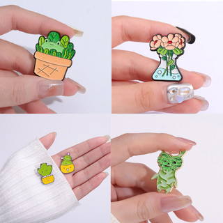'' 90 Sáng Tạo Phim Hoạt Hình Dòng Cây 'Men Trâm Cài Quần Áo Thời Trang Phụ Kiện Túi Học Huy Hiệu Quà Tặng Cho Những Người Yêu Thực Vật