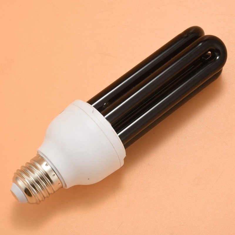 E27 40W UV Tia cực tím huỳnh quang Blacklight CFL Bóng đèn 220V Hình dạng: Công suất thẳng Điện áp: 40W DC 12V