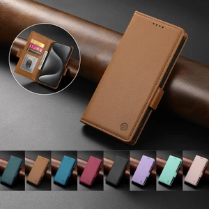 Dành Cho Redmi Note 13 Pro Note 12 Pro Note 11 Redmi 13c 12 13r Ốp Lưng Ví Da Lật Vỏ Đựng Thẻ Từ Tính Khe Cắm Giá Đỡ