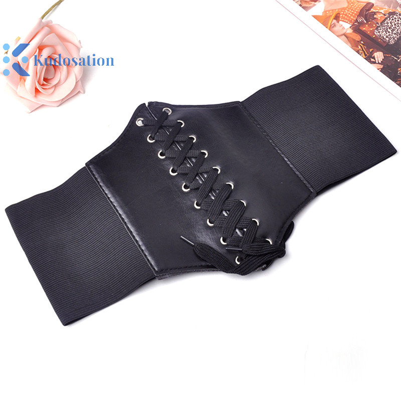 Kudosation Cincher 5 Màu Thắt Lưng Rộng Dây Ren Nữ Underbust Nữ Hình Corset