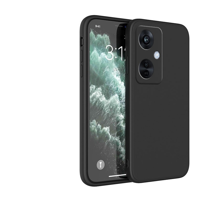 [Sẵn Sàng] Ốp Điện Thoại Siêu Mỏng Cạnh Thẳng Silicon Mềm Bảo Vệ Camera Vỏ Mờ Cho OPPO A60 A79 Reno 11 Pro 11F Find X7 Ultra