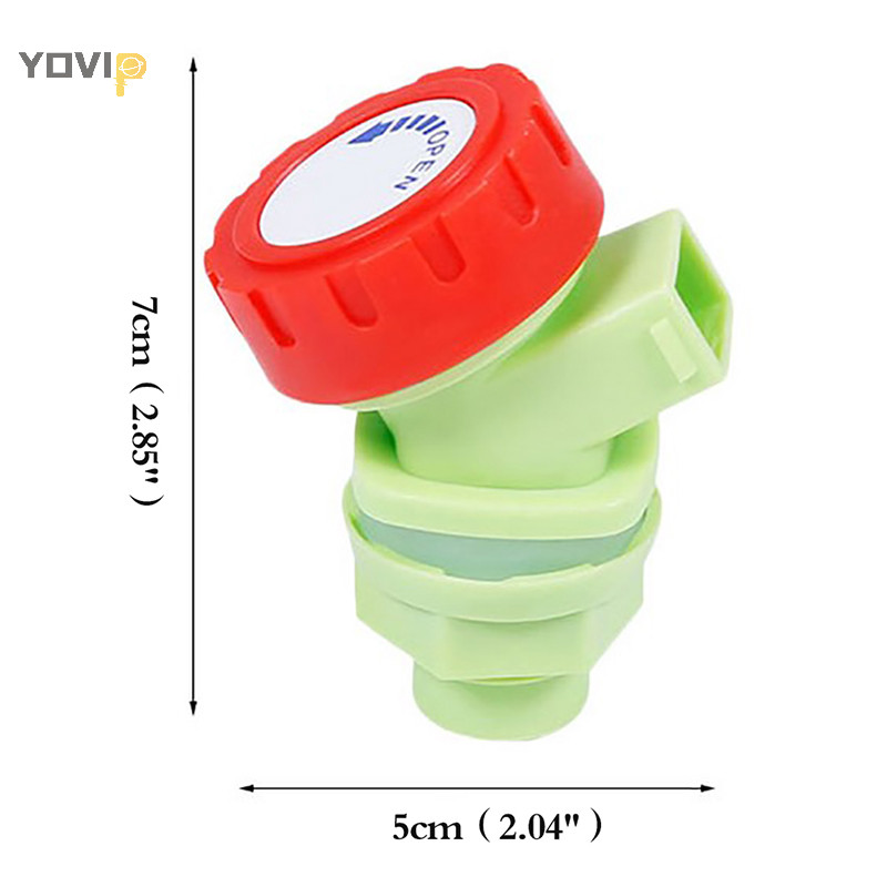 Yovip 1Pc Nhựa Núm Vòi Nước Xô Nhựa Núm Vòi Chai Để Uống Nước VN