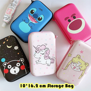[imamura] Túi sắp xếp lưu trữ 10 * 16.2cm Túi dây kéo Hộp đựng hộp EVA cho hộp đựng đĩa CCD