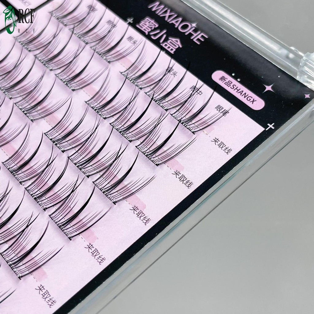 Phụ nữ nối mi Wispy Hàn Quốc Lông mi giả lâu trôi