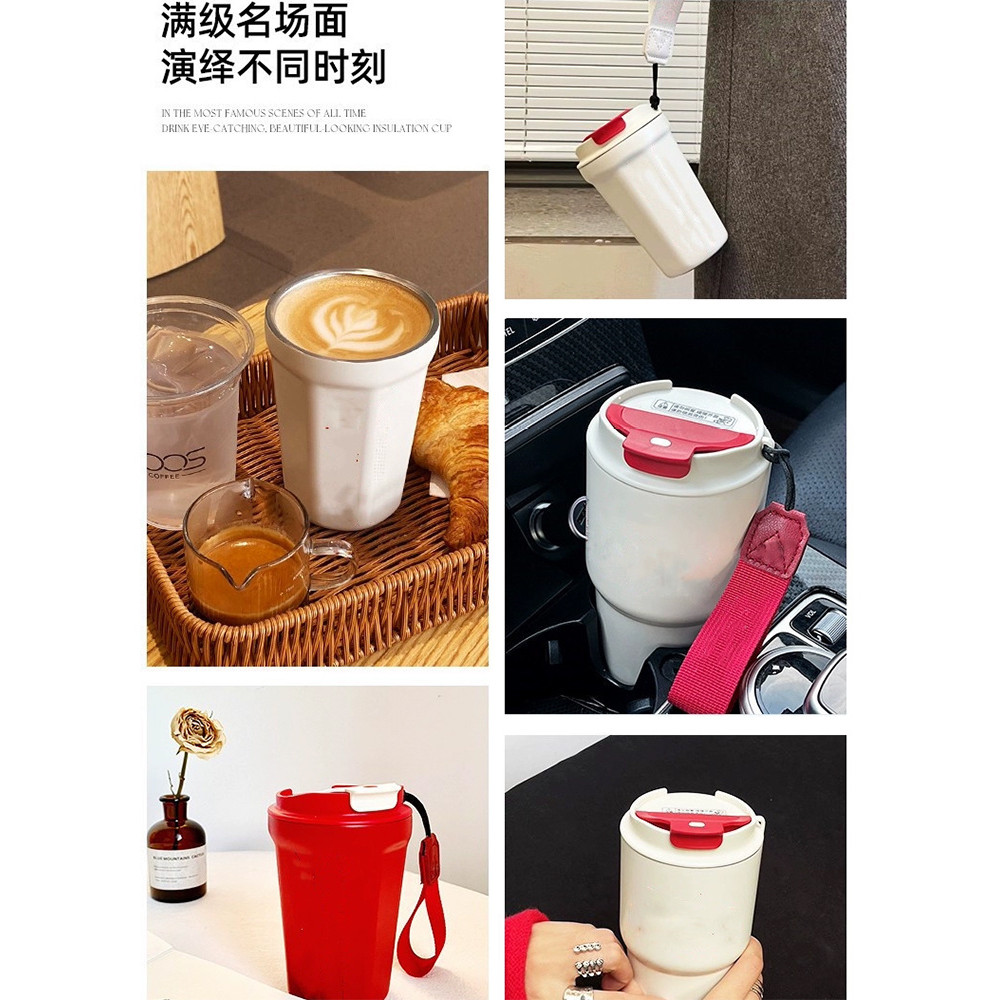 [3150 Bộ sưu tập người] Dây đeo di động Cách nhiệt Cốc nước đặc biệt Sling Cốc cà phê Móc khóa Dây bảo quản đồ chơi đa chức năng Mở rộng