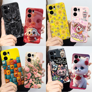 Dành Cho OPPO Reno13 F 5G Vỏ Đáng Yêu Mèo Họa Tiết Rồng Thạch Silicon Mềm Ốp Lưng Cho OPPO Reno 13 F 13F Reno13F 5G Ốp Điện Thoại