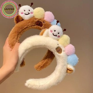 SAFENH Sang Trọng Capybara s Phim Hoạt Hình Vòng Đầu Rửa Mặt Phụ Kiện Tóc VN