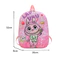 Ba lô trẻ em năng động LABUBU 12inch 3D M.E.N hoạt hình chống thấm tốt [HOT TREND]
