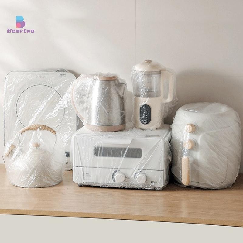 < Beartwo > Vỏ chống bụi dùng một lần Thiết bị gia dụng Quạt dày cực lớn Nồi cơm điện Lò vi sóng Vỏ trong suốt đa năng Đẹp