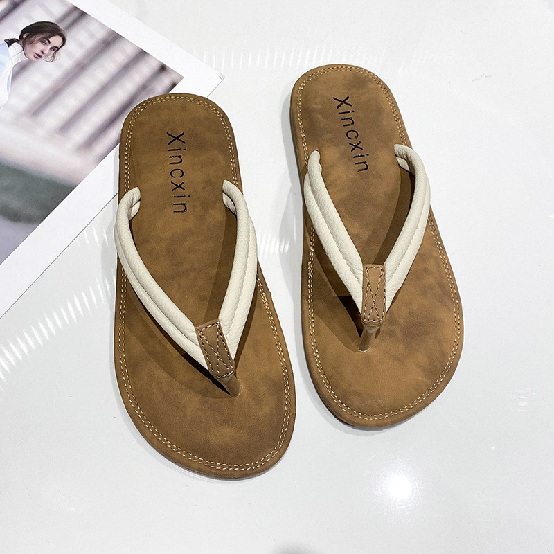 Flip-Flops Nữ Mặc Ngoài Mùa Hè Thoải Mái Đế Mềm Thời Trang Dép Đi Biển Cát