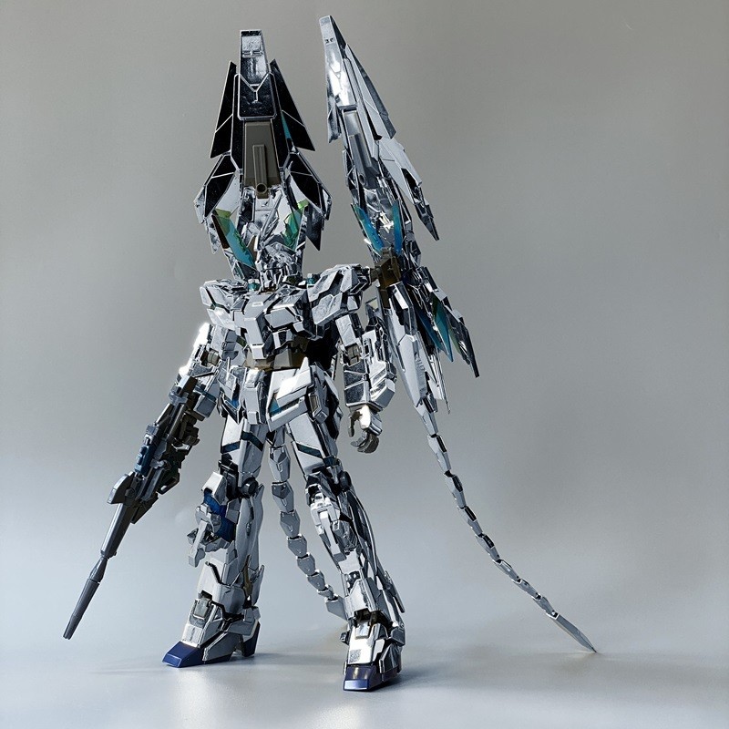 DabanMG 6642L NT Phoenix Unicorn số 3 máy Bạc Phoenix mạ điện lắp ráp mô hình đồ chơi