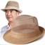 Mũ Jazz KANGN Panama, Mũ Fedora khô nhanh thoáng khí, Mũ câu cá lưới thời trang Thể thao ngoài trời