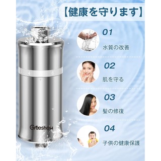 Greeshow GS-2835 Shower Water Purification Cartridge - Chlorine Removal Replacement Filter