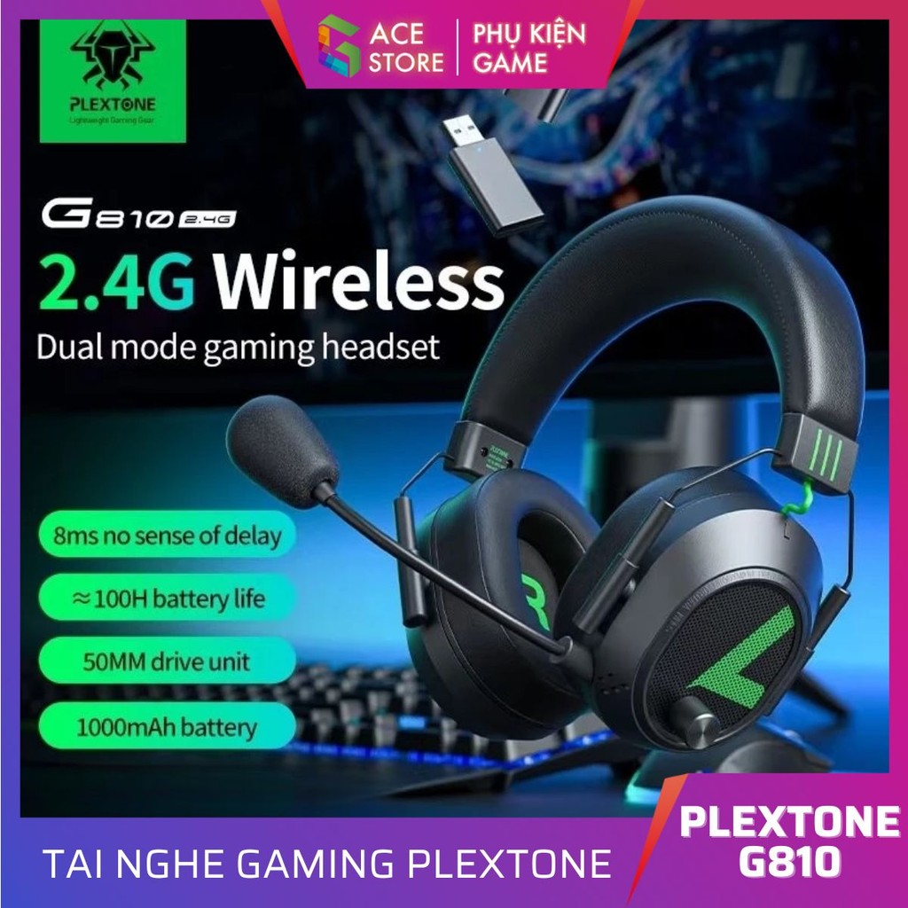 Tai nghe gaming Plextone G810
