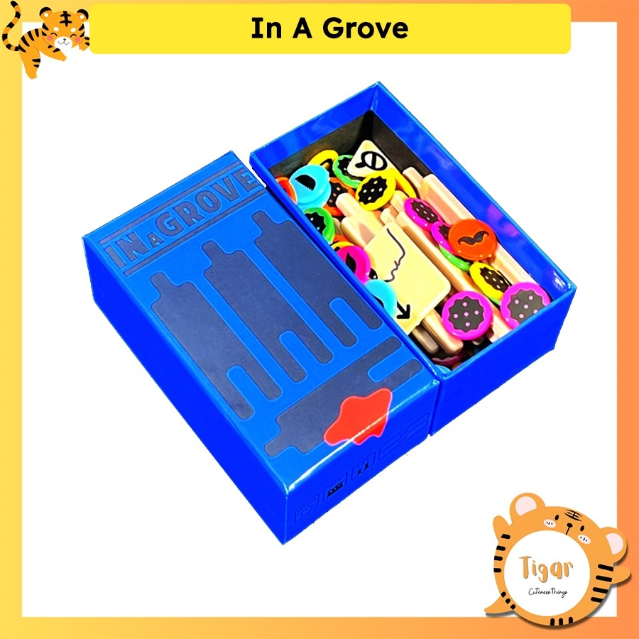 Boardgame In A Grove Truy Tìm Nghi Phạm Tigar