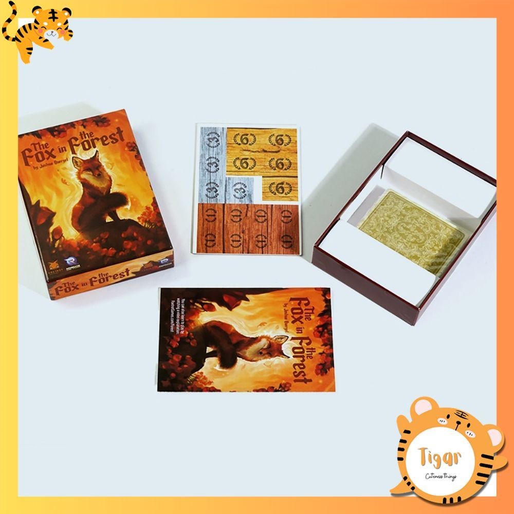 [Luật Việt] Bộ trò chơi Board Game The Fox In The Forest A Trick-Taking Game cho 2 người BG161 Tigar