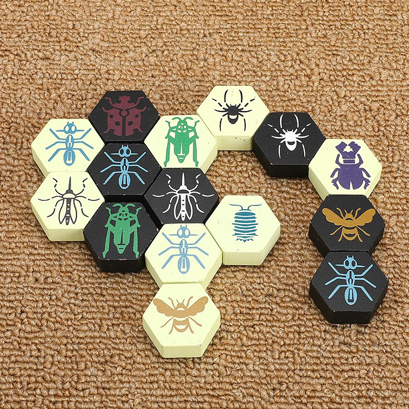 Boardgame trò chơi Hive - Cờ Tổ Ong Game 2 người Tigar