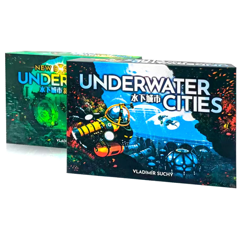 Boardgame Underwater Cities trò chơi chiến thuật động não board game Tigar