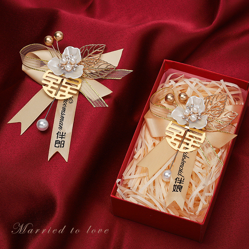 ⚡ Đồ dùng cưới Corsage Boutonniere cho chú rể, cô dâu, phù rể, bộ sưu tập hoa cho đám cưới, trâm cài cho cha mẹ, bộ đầy đủ gia đình TAG8