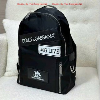 Balo In Ddgg Love Double - Six Cặp Đựng Sách Vở, Laptop Chất Dù Dày Dặn Chống Nước