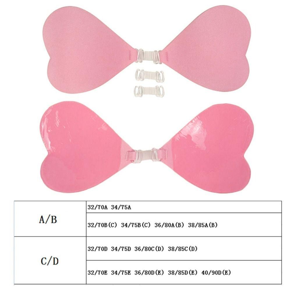 Miếng dán ngực ITRUMPET hình trái tim, mỏng nhẹ, chống rơi, phù hợp ngực nhỏ - Dùng hàng ngày hoặc váy cưới