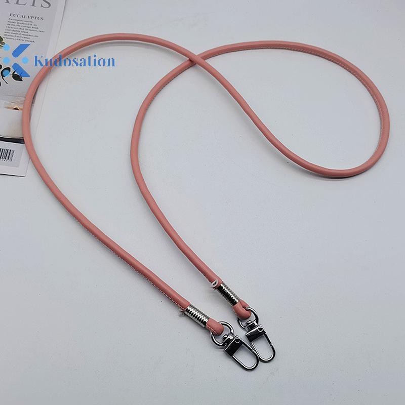 Kudosation Đơn Giản Màu Trơn Da Đeo Vai Túi Đeo Ngang Dây Đeo Thay Thế Dây Xích Điện Thoại Chống Mất Cho DIY Túi Dây Xích