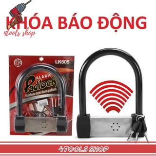 Khoá Chống Trộm Báo Động Chữ U Cỡ Lớn PADLOCK