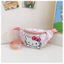 SQ11 Sanrio Kuromi HelloKitty Cinnamoroll Hoạt Hình Dễ Thương Ngực Túi Trẻ Em Eo Túi Dung Tích Lớn Thường Ngày Đeo Ngang Ba