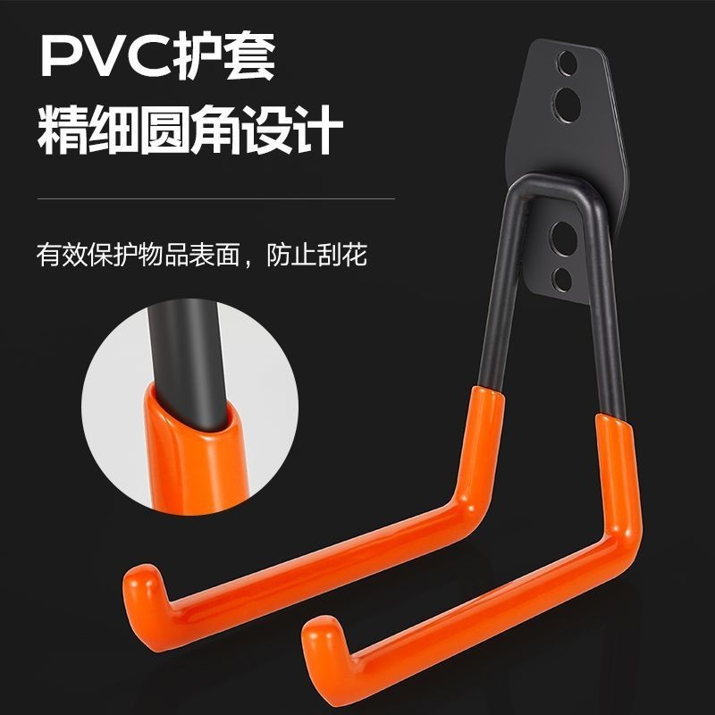 Chắc Chắn Dày Móc Lớn Đấm Và Cố Định Mạnh Mẽ Móc Ngoài Trời Thang Kim Loại Cáp Móc Treo Tường Mũ Bảo Hiểm Giá Để Đồ