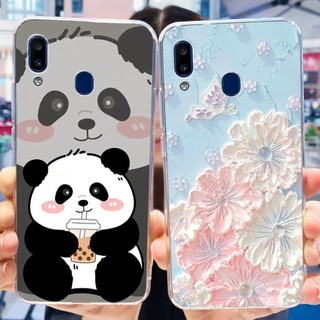 Vivo Y11 Y12i 1906 2024 Vỏ Điện Thoại Sơn Hoa Gấu Trúc Đáng Yêu Mới Nhất Vivo _ 1906 1906 _ 20 Y11 (2019) Vỏ TPU Silicon Mềm