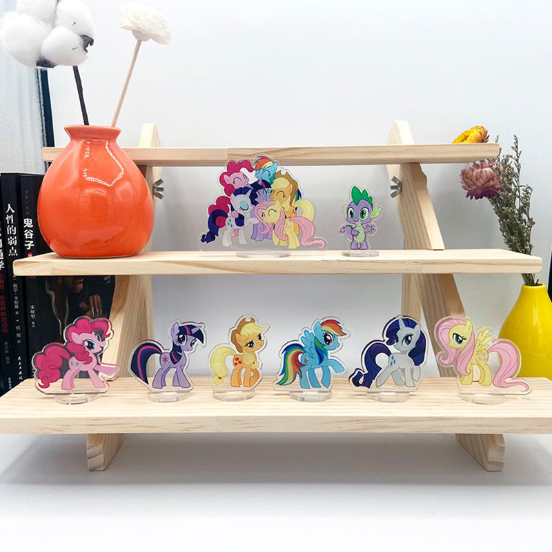 Hoạt Hình Little Pony Trang Trí Bàn Đơn Giản Dễ Thương Trang Trí Sáng Tạo Đạo Cụ Ảnh Quà Tặng Ngày Lễ